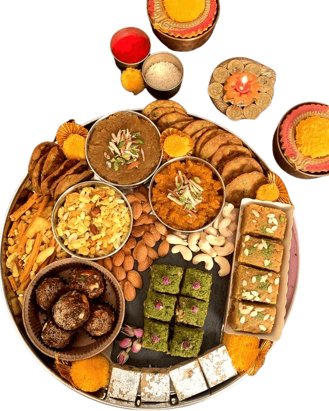 Grand Indian Mithai Thali